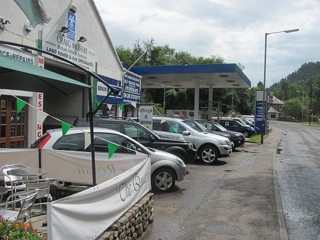 car showroom