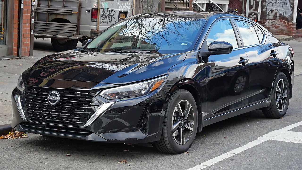 2024 Nissan Sentra SV sedan, front view