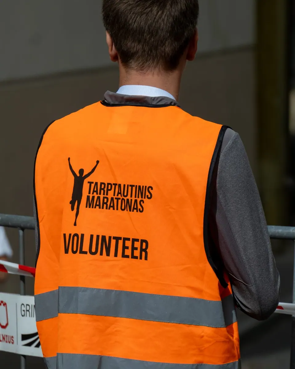 Vilnius Marathon Volunteer